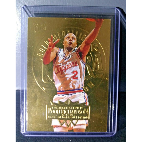 1995-96 Pooh Richardson Fleer Ultra Gold Medallion #81 Basketball Card - Picture 1 of 2